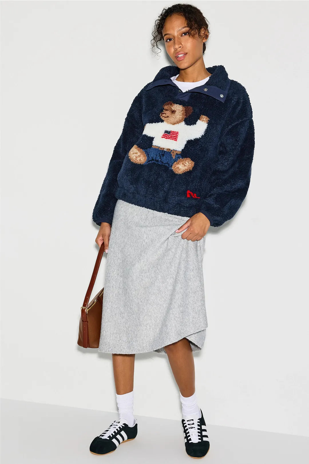 Bear Fleece Polo