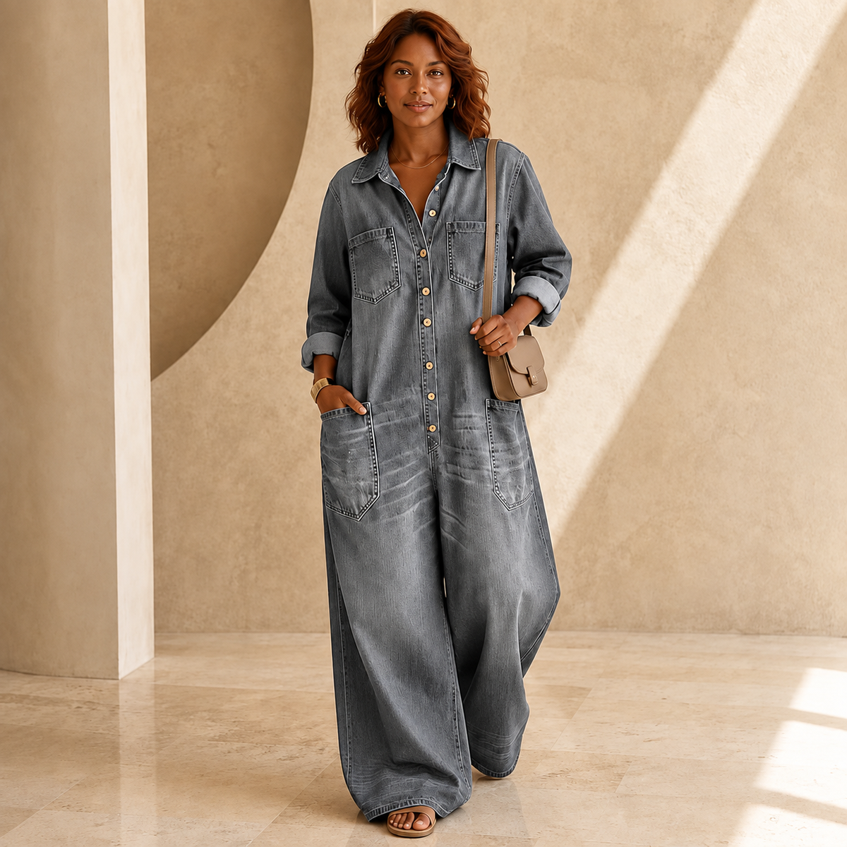 Everyday Denim Jumpsuit