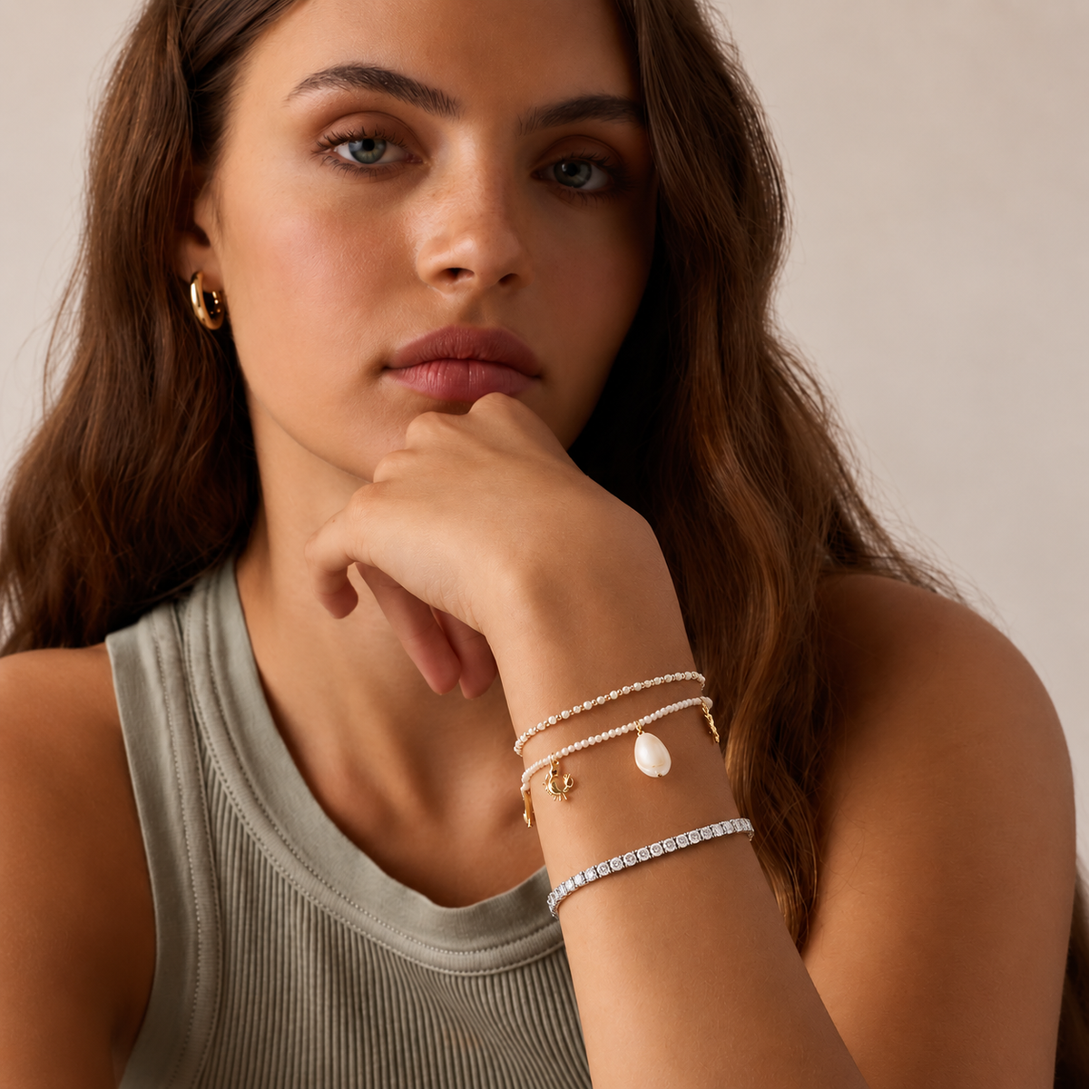 3mm Cubic Classic Tennis Bracelet