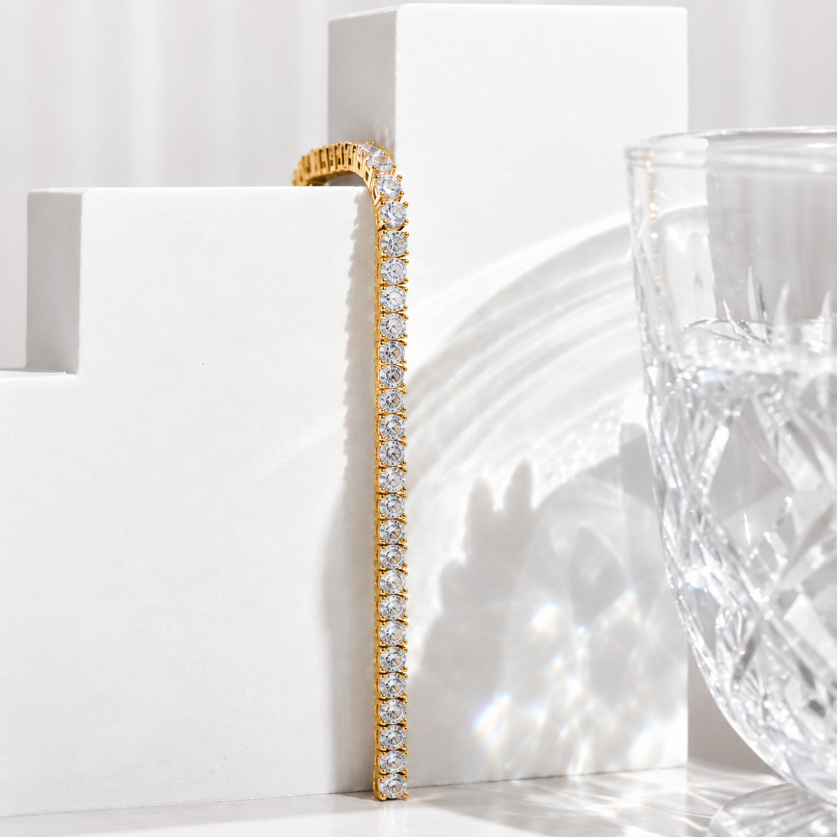 3mm Cubic Classic Tennis Bracelet