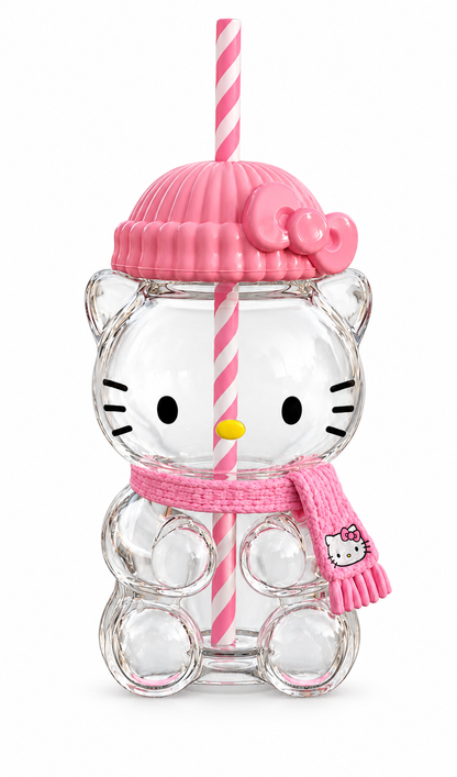 Hello Kitty Glass Cup 20oz