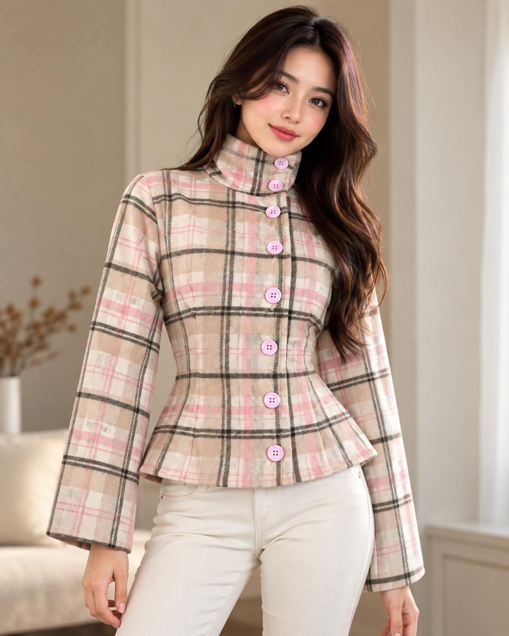 Funnel Neck Jacket