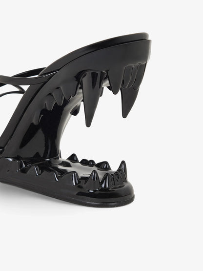 VELVET HEELS — BLACK