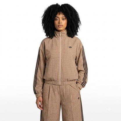 Checks Track Top Set — Jacket & Pants