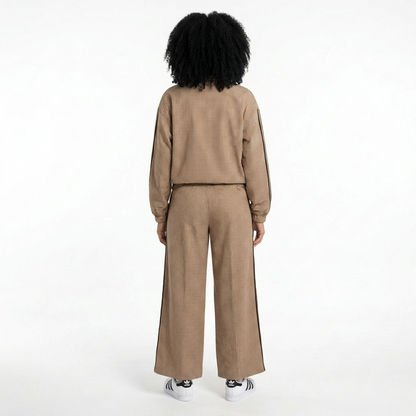 Checks Track Top Set — Jacket & Pants
