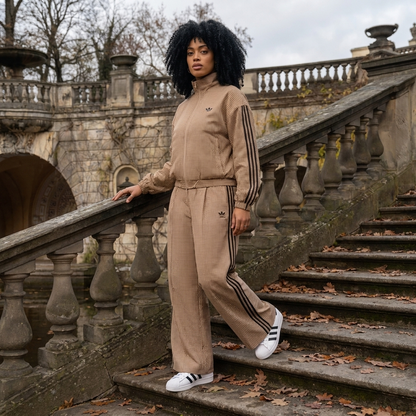 Checks Track Top Set — Jacket & Pants