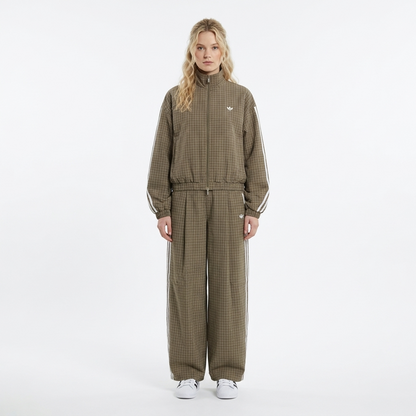 Checks Track Top Set — Jacket & Pants