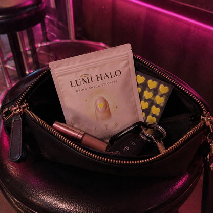 Lumi Halo – Drink Check Nail Stickers