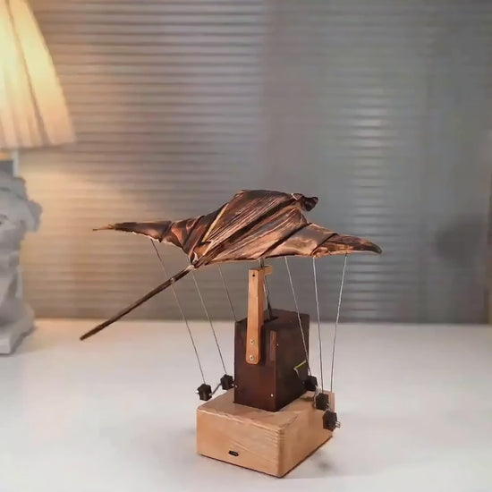 Everwoods™ Wooden Manta Ray — Wings That Actually Move