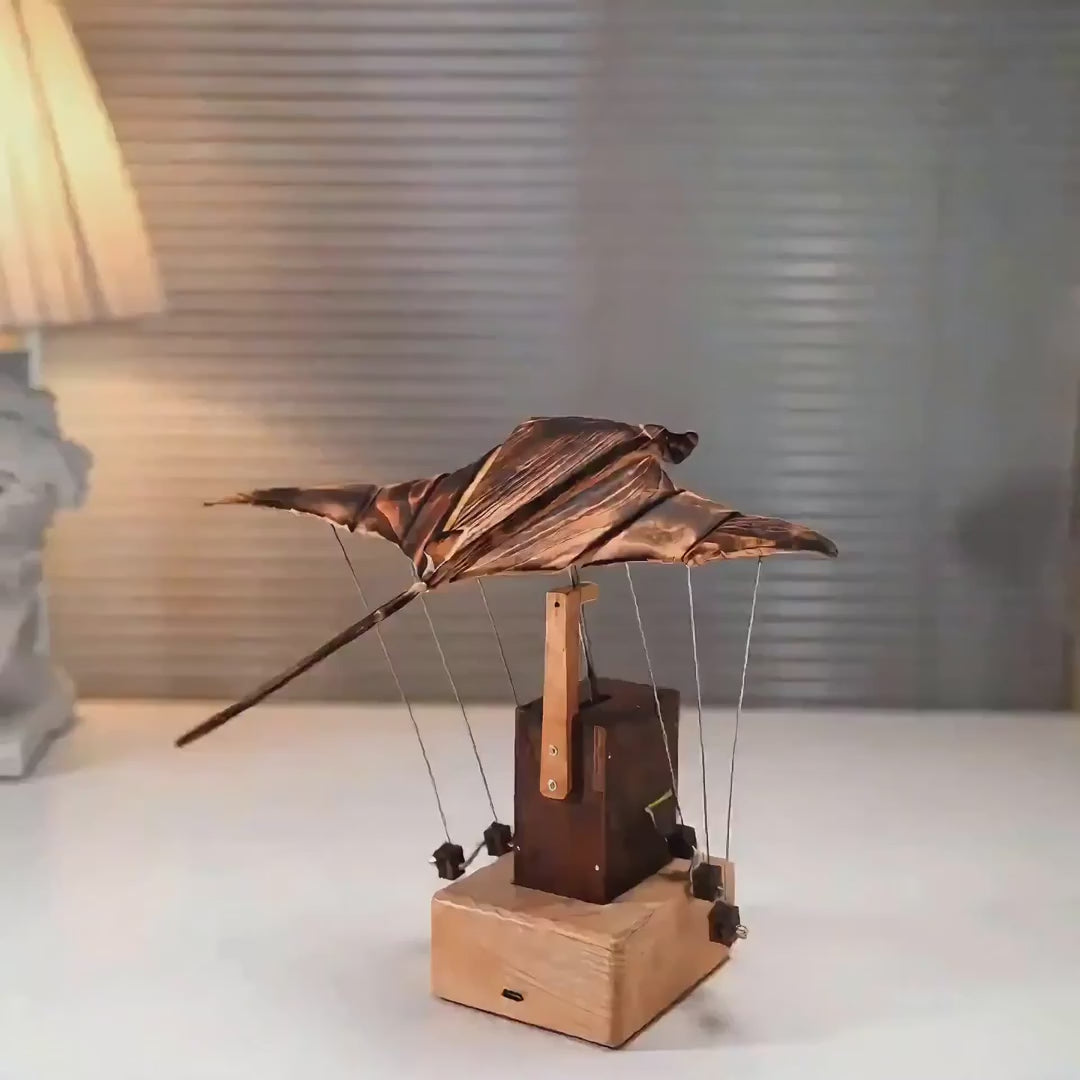 Everwoods™ Wooden Manta Ray — Wings That Actually Move